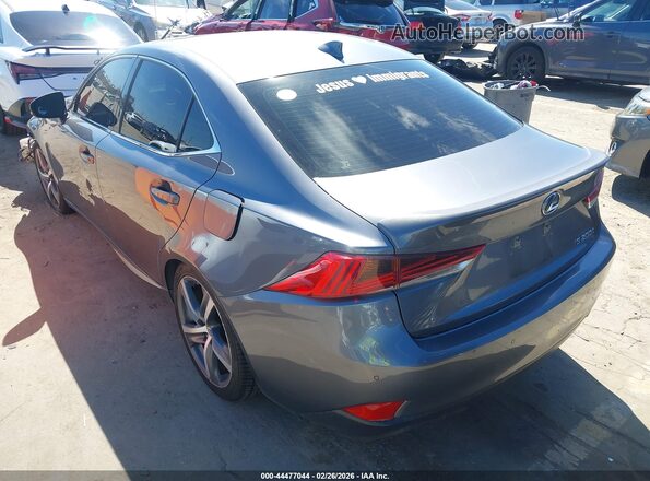JTHBA1D2XH5057469 2017 LEXUS IS 200T Gray Rear left