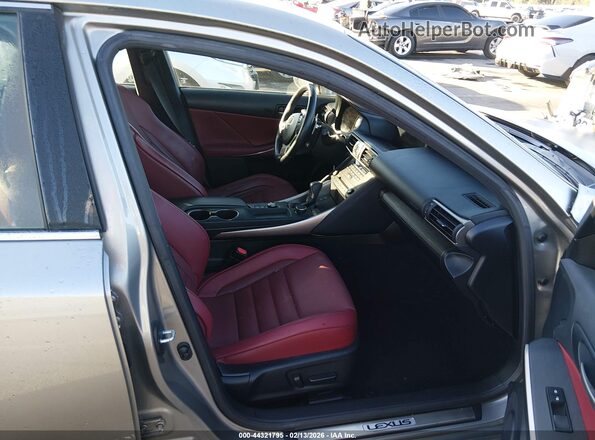 JTHBA1D2XK5093881 2019 LEXUS IS 300 Gray Front interior view