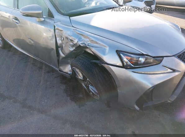 JTHBA1D2XK5093881 2019 LEXUS IS 300 Gray Front view