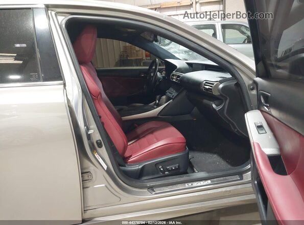 JTHBE1D22G5023416 2016 LEXUS IS 350 Gold Вид салону спереду