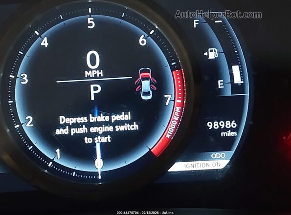 JTHBE1D22G5023416 2016 LEXUS IS 350 Gold Панорамний вид салону 360°