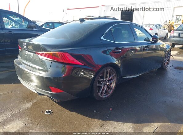 JTHBE1D2XH5030955 2017 LEXUS IS 350 Black Tył prawy