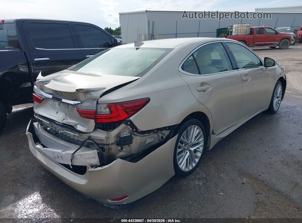 JTHBK1GG1G2214164 2016 LEXUS ES 350 Beige Задня права чверть