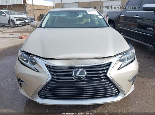 JTHBK1GG1G2214164 2016 LEXUS ES 350 Beige Вид задньої частини салону
