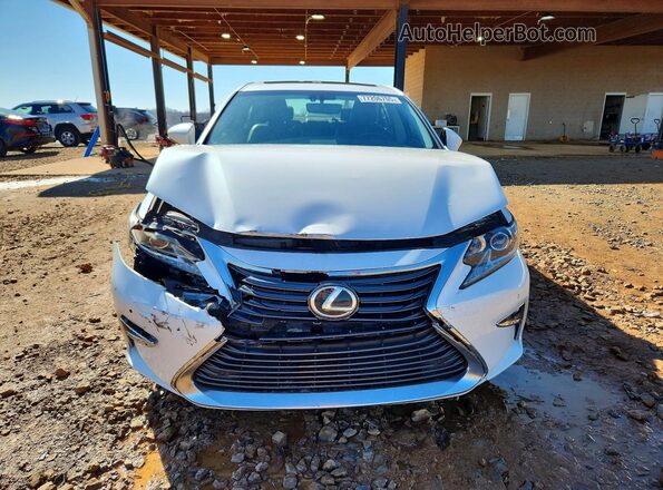 JTHBK1GG9G2239023 2016 LEXUS ES White Vista frontal