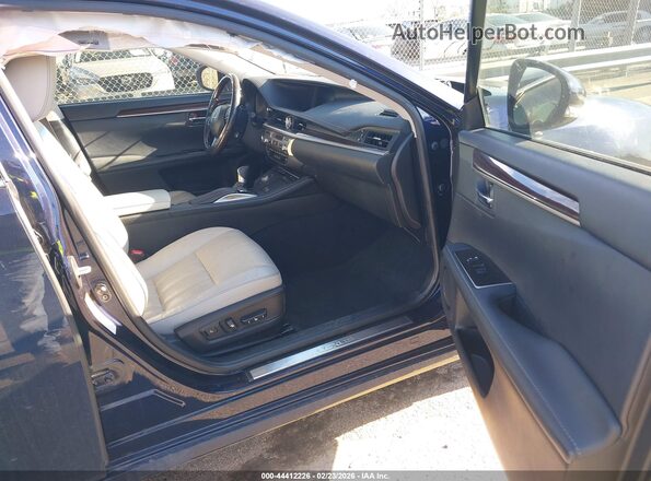 JTHBK1GGXG2212400 2016 LEXUS ES 350 Blue Vista interior delantera