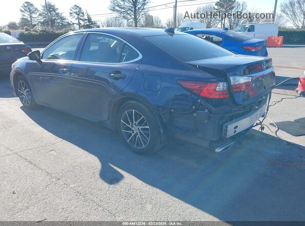 JTHBK1GGXG2212400 2016 LEXUS ES 350 Blue Trasero izquierdo