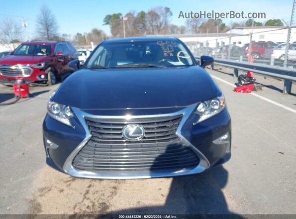 JTHBK1GGXG2212400 2016 LEXUS ES 350 Blue Vista del cuadro de instrumentos