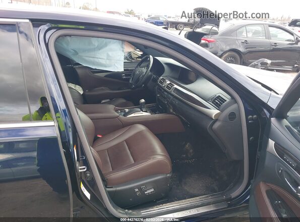 JTHBL5EF4H5144819 2017 LEXUS LS 460 Blue Widok wnętrza z przodu