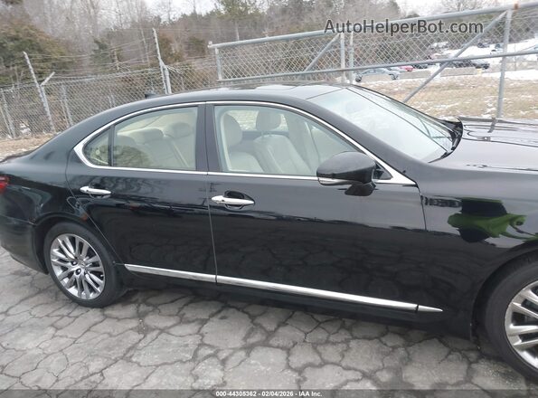 JTHBL5EF8H5145245 2017 LEXUS LS 460 Black Սալոնի հետևի տեսք