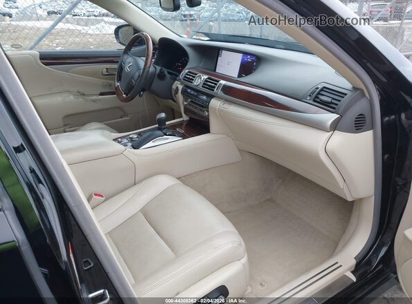 JTHBL5EF8H5145245 2017 LEXUS LS 460 Black Սալոնի դիմացի տեսք
