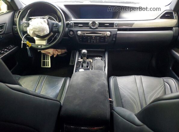 JTHBP1BL3GA000854 2016 LEXUS GS-F Orange Widok deski rozdzielczej