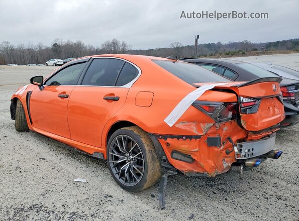 JTHBP1BL3GA000854 2016 LEXUS GS-F Orange Tył lewy
