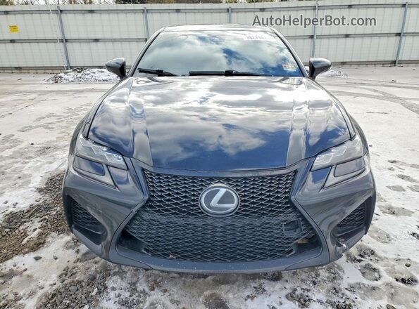 JTHBP1BL4GA000653 2016 LEXUS GS-F Black Widok z przodu