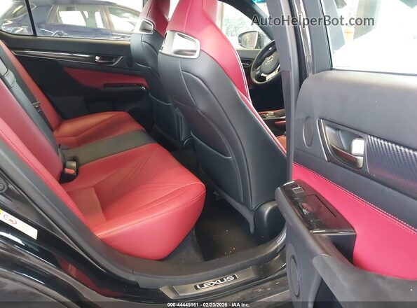 JTHBP1BL7GA000856 2016 LEXUS GS-F Black VIN կոդի պիտակի տեսք