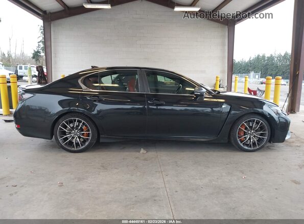 JTHBP1BL7GA000856 2016 LEXUS GS-F Black Սալոնի հետևի տեսք