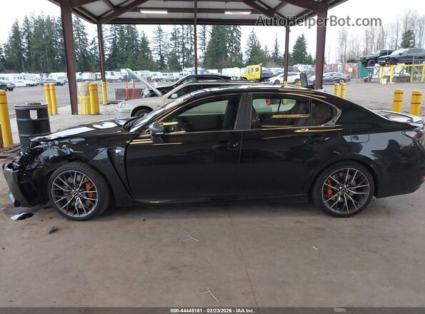 JTHBP1BL7GA000856 2016 LEXUS GS-F Black Սալոնի 360 աստիճան տեսք