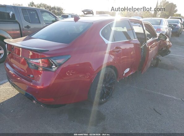 JTHBP1BL7LA003072 2020 LEXUS GS-F Red 