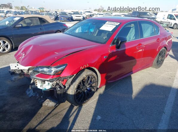 JTHBP1BL7LA003072 2020 LEXUS GS-F Red 