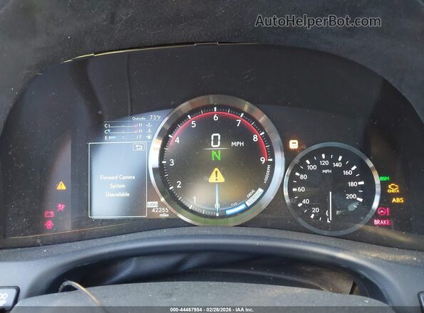 JTHBP1BL7LA003072 2020 LEXUS GS-F Red 