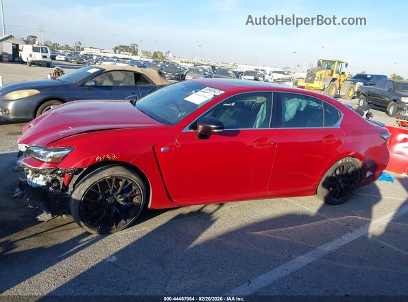 JTHBP1BL7LA003072 2020 LEXUS GS-F Red 