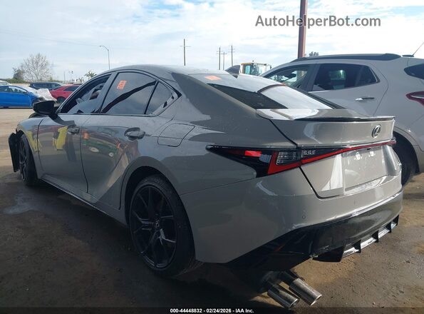 JTHBP1D24S5008838 2025 LEXUS IS 500 Gray Trasero izquierdo