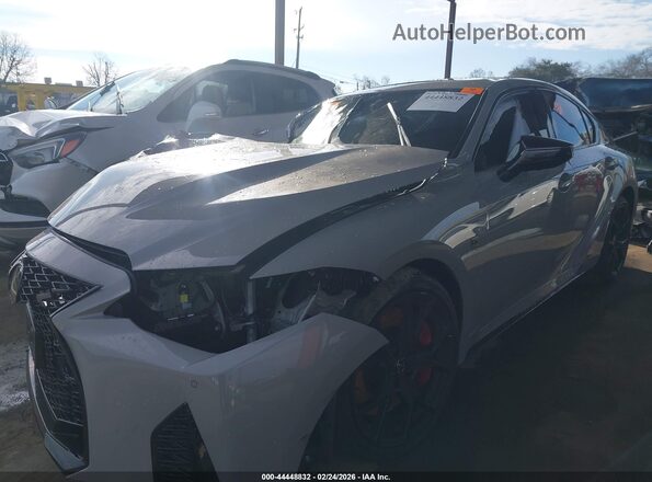JTHBP1D24S5008838 2025 LEXUS IS 500 Gray Vista tres cuartos delantera izquierda