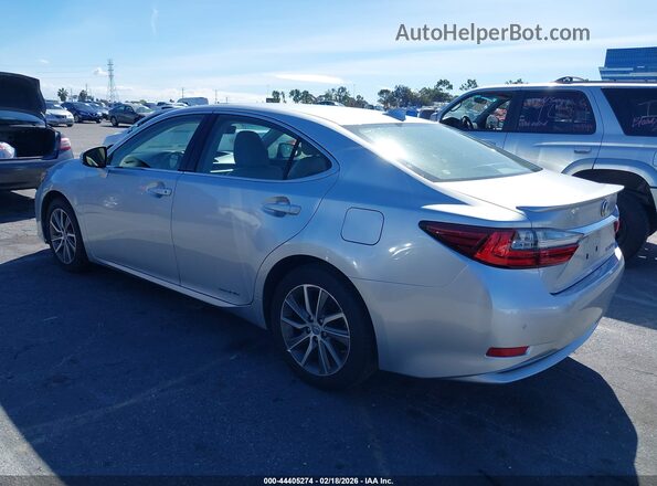 JTHBW1GG4G2103306 2016 LEXUS ES 300H Silver Задня ліва чверть