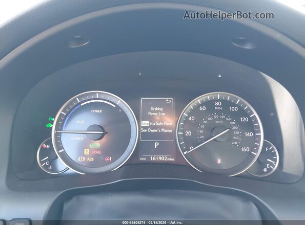 JTHBW1GG4G2103306 2016 LEXUS ES 300H Silver Вид задніх сидінь