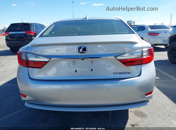 JTHBW1GG4G2103306 2016 LEXUS ES 300H Silver 