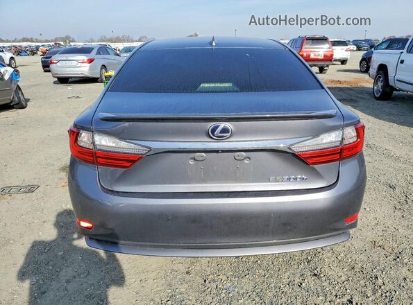 JTHBW1GG6G2118048 2016 LEXUS ES Charcoal უკანა ხედი