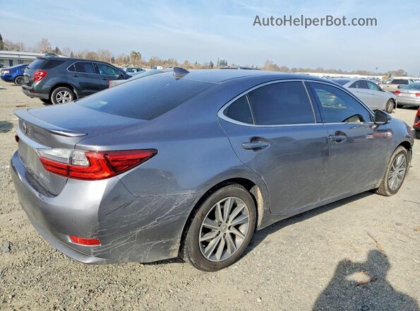 JTHBW1GG6G2118048 2016 LEXUS ES Charcoal უკანა მარჯვენა