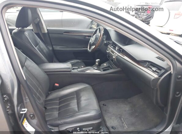 JTHBW1GG7G2120455 2016 LEXUS ES 300H Gray Вид салону спереду