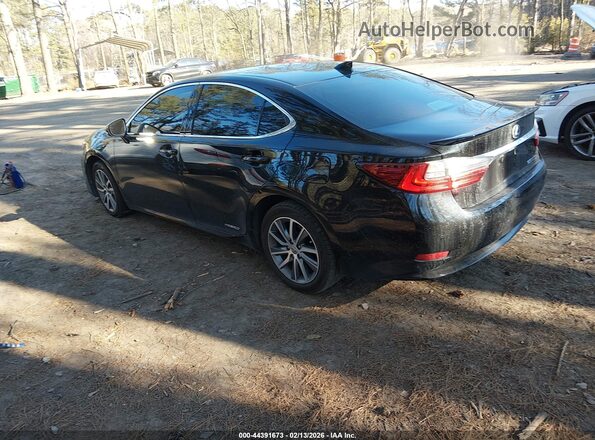 JTHBW1GG7G2121668 2016 LEXUS ES 300H Черный Задняя левая четверть
