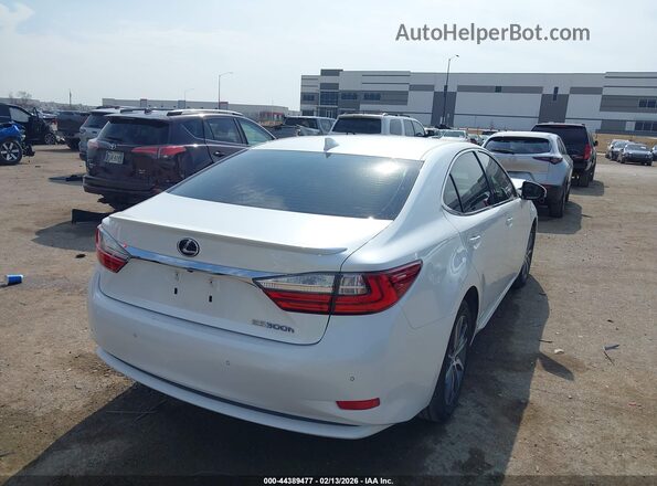 JTHBW1GGXG2109143 2016 LEXUS ES 300H White Задня права чверть