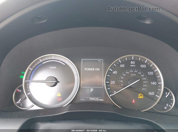 JTHBW1GGXG2109143 2016 LEXUS ES 300H White Вид задніх сидінь