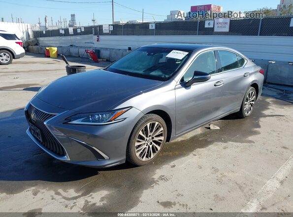 JTHBZ1B13K2004625 2019 LEXUS ES 350 Серый Передняя левая четверть