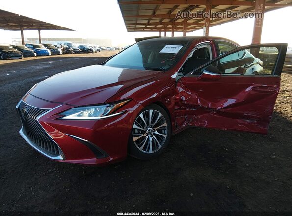 JTHBZ1B19K2003382 2019 LEXUS ES 350 Red Vista frontal