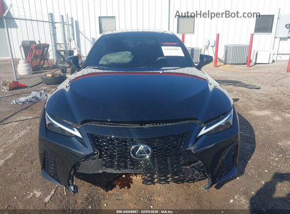 JTHBZ1E27S5042216 2025 LEXUS IS 350 Black Widok zestawu wskaźników