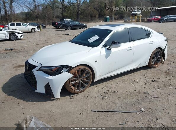 JTHBZ1B24S5085206 2025 LEXUS IS 350 Белый Передняя левая четверть