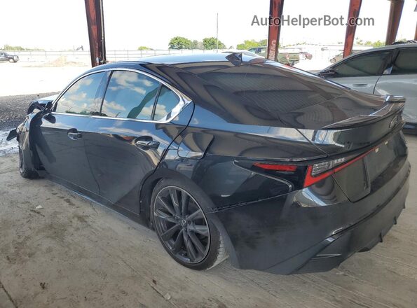 JTHBZ1B25R5080879 2024 LEXUS IS Black Rear left