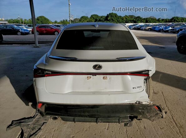 JTHBZ1B27R5072878 2024 LEXUS IS White Widok z tyłu