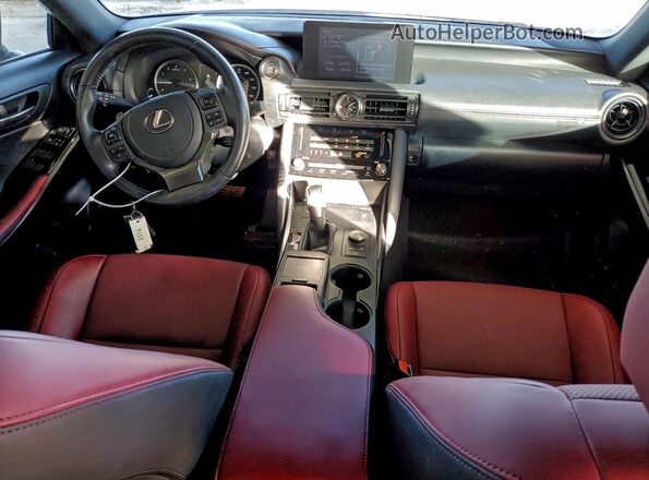 JTHBZ1B27R5072878 2024 LEXUS IS White Widok deski rozdzielczej