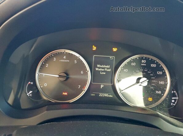 JTHBZ1B27R5072878 2024 LEXUS IS White Widok zestawu wskaźników