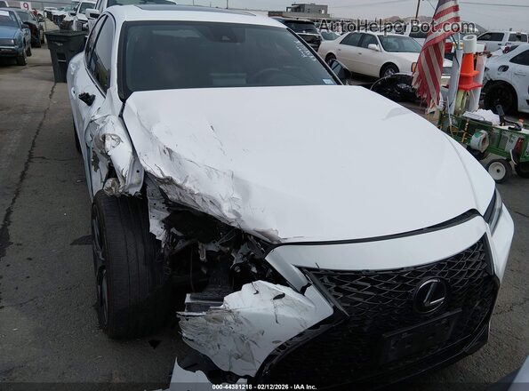 JTHBZ1B27S5083157 2025 LEXUS IS 350 White Սարքավորումների վահանակի տեսք