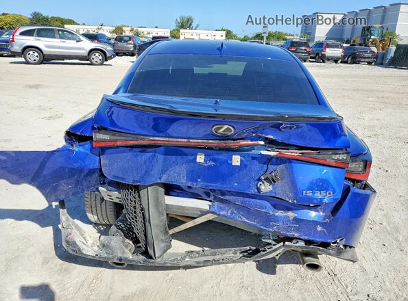JTHBZ1B27S5087001 2025 LEXUS IS Blue Widok z tyłu