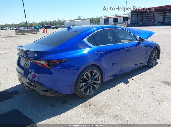 JTHBZ1B27S5094255 2025 LEXUS IS 350 Blue Trasero derecho