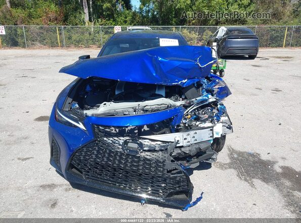 JTHBZ1B27S5094255 2025 LEXUS IS 350 Blue Vista del cuadro de instrumentos