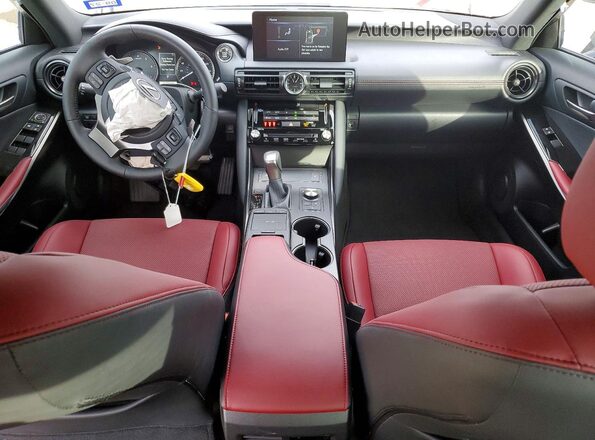 JTHBZ1B28S5091199 2025 LEXUS IS Silver Dashboard view