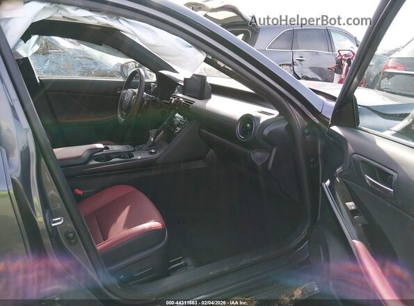 JTHBZ1B29R5081680 2024 LEXUS IS 350 Серый Вид салона спереди